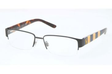 Image of Polo PH1140 Eyeglass Frames 9259-53 - Matte Navy Blue Frame