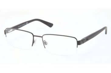 Image of Polo PH1143 Single Vision Prescription Eyeglasses 9038-55 - Matte Black Frame