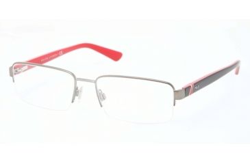 Image of Polo PH1143 Single Vision Prescription Eyeglasses 9050-55 - Mat Gunmetal Frame