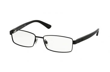 Image of Polo PH1144 Progressive Prescription Eyeglasses 9038-54 - Matte Black Frame