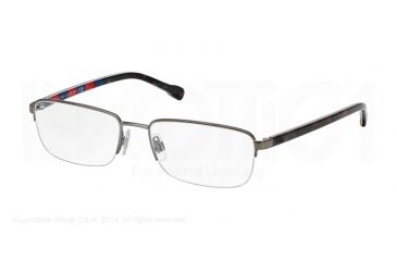 Image of Polo PH1146 Single Vision Prescription Eyeglasses 9275-55 - Matte Gunmetal Frame