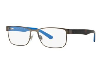 Image of Polo PH1157 Single Vision Prescription Eyeglasses, 57mm, Mat Gunmetal, PH1157-9050-57-SV