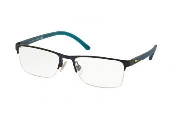 Image of Polo PH1161 Eyeglass Frames 9303-53 - Matte Navy Blue Frame