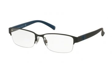 Image of Polo PH1162 Eyeglass Frames 9038-54 - Matte Black Frame