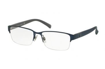 Image of Polo PH1162 Eyeglass Frames 9310-54 - Matte Navy Blue Frame