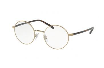 Image of Polo PH1169 Eyeglass Frames 9116-48 - Shiny Pale Gold Frame