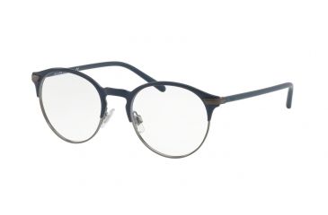 Image of Polo PH1170 Single Vision Prescription Eyeglasses 9305-49 - Matte Blue Frame