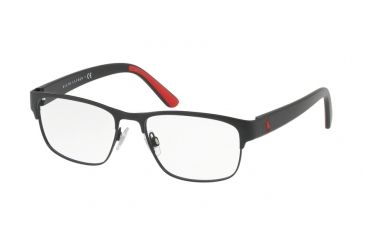 Image of Polo PH1171 Bifocal Prescription Eyeglasses 9038-53 - Matte Black Frame