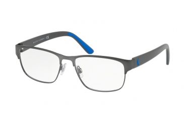 Image of Polo PH1171 Bifocal Prescription Eyeglasses 9157-53 - Matte Dark Gunmetal Frame