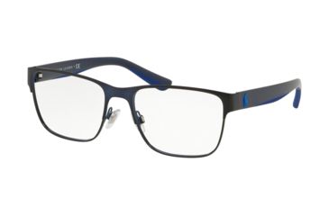 Image of Polo PH1186 Eyeglass Frames 9303-54 - Matte Navy Blue Frame