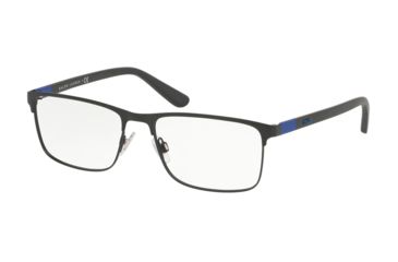 Image of Polo PH1190 Eyeglass Frames 9038-54 - Matte Black