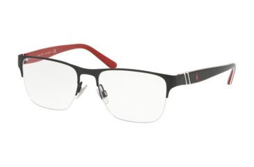 Image of Polo PH1191 Eyeglass Frames 9038-53 - Matte Black
