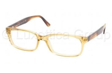 Image of Polo PH2038 Eyeglasses Styles - Honey Frame w/Non-Rx 54 mm Diameter Lenses, 5202-5416