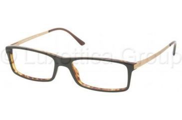 Image of Polo PH2071 Progressive Prescription Eyeglasses 5260-5316 - Top Black-havana 