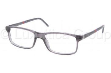 Image of Polo PH2074 Single Vision Prescription Eyewear 5195-5216 - Dark Gray Transparent 