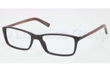 Image of Polo PH2101 Single Vision Prescription Eyeglasses 5001-5317 - Shiny Black Frame