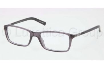 Image of Polo PH2101 Single Vision Prescription Eyeglasses 5407-5317 - Transparent Gray Frame