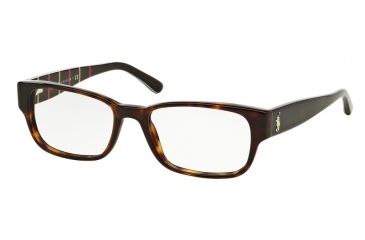 Image of Polo PH2110 Bifocal Prescription Eyeglasses 5457-54 - Dark Havana Frame