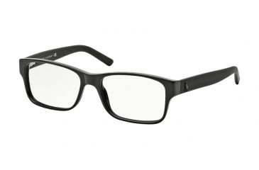 Image of Polo PH2117 Eyeglass Frames 5001-54 - Shiny Black Frame