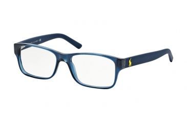 Image of Polo PH2117 Eyeglass Frames 5470-52 - Navy Blue Frame