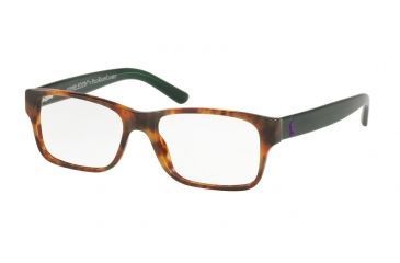Image of Polo PH2117 Eyeglass Frames 5650-54 - Shiny Jerry Tortoise Frame