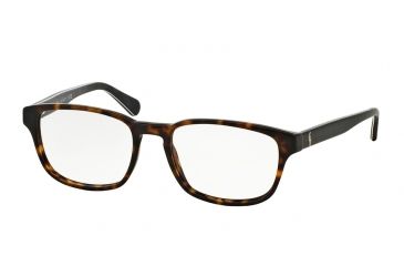 Image of Polo PH2124 Eyeglass Frames 5491-53 - Vintage Dark Havana Frame