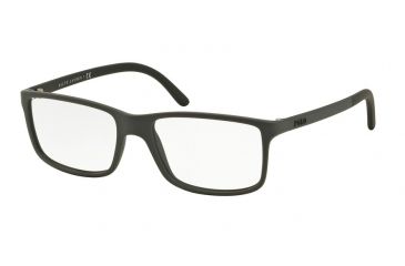 Image of Polo PH2126 Progressive Prescription Eyeglasses 5421-53 - Matte Grey Frame