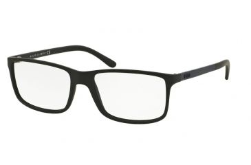 Image of Polo PH2126 Progressive Prescription Eyeglasses 5505-55 - Matte Black Frame