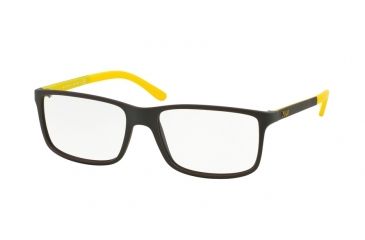 Image of Polo PH2126 Progressive Prescription Eyeglasses 5507-53 - Matte Brown Frame