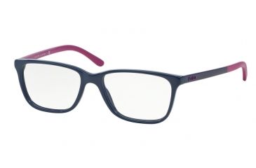Image of Polo PH2129 Progressive Prescription Eyeglasses 5515-51 - Blue Frame