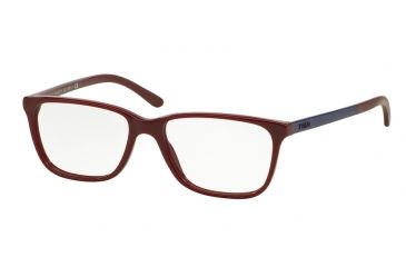 Image of Polo PH2129 Progressive Prescription Eyeglasses 5516-53 - Bordeaux Frame