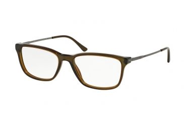 Image of Polo PH2134 Progressive Prescription Eyeglasses 5531-54 - Shiny Bottle Green Frame