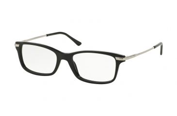 Image of Polo PH2136 Single Vision Prescription Eyeglasses 5001-52 - Shiny Black Frame