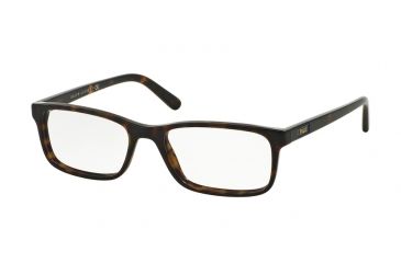 Image of Polo PH2143 Eyeglass Frames 5003-53 - Vintage Dark Havana Frame