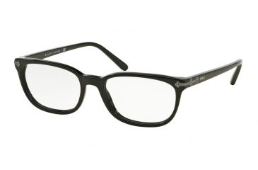 Image of Polo PH2149 Progressive Prescription Eyeglasses 5001-52 - Shiny Black Frame