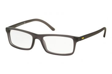 Image of Polo PH2152 Single Vision Prescription Eyeglasses 5320-54 - Matte Cristal Grey Frame
