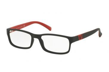 Image of Polo PH2154 Eyeglass Frames 5247-54 - Matte Black Frame