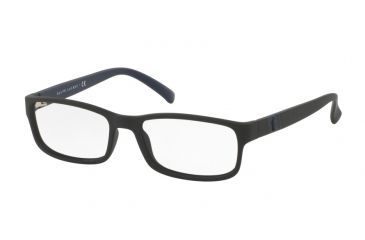 Image of Polo PH2154 Eyeglass Frames 5284-54 - Matte Black Frame