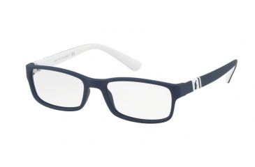 Image of Polo PH2154 Eyeglass Frames 5675-54 - Matte Navy Blue Frame