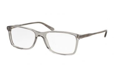 Image of Polo PH2155 Progressive Prescription Eyeglasses 5413-54 - Shiny Semi Trasp Grey Frame