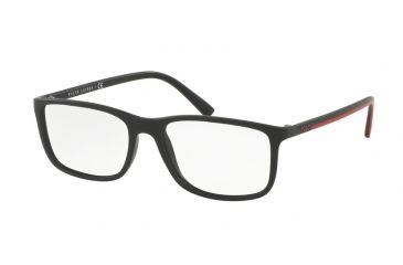 Image of Polo PH2162 Progressive Prescription Eyeglasses 5284-54 - Matte Black Frame