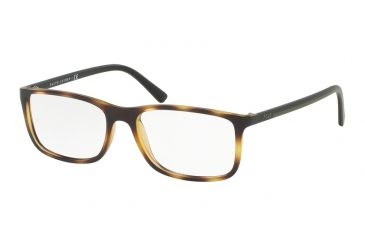 Image of Polo PH2162 Progressive Prescription Eyeglasses 5602-54 - Vintage Dark Havana Frame
