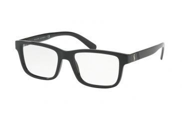 Image of Polo PH2176 Bifocal Prescription Eyeglasses 5001-54 - Shiny Black Frame