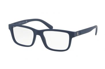Image of Polo PH2176 Bifocal Prescription Eyeglasses 5620-54 - Matte Blue Frame