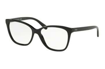 Image of Polo PH2183 Progressive Prescription Eyeglasses 5001-54 - Shiny Black Frame