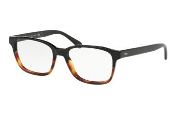Image of Polo PH2186 Prescription Eyeglasses, 54mm, Black On Tortoise, PH2186-5581-54-SV