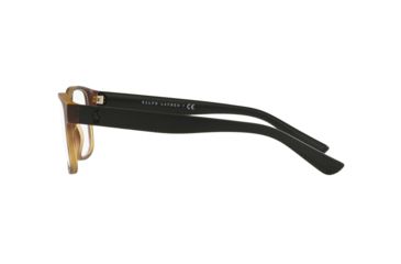 Image of Polo PH2195 Prescription Eyeglasses, 53mm, Matte Dark Havana, PH2195-5182-53-SV