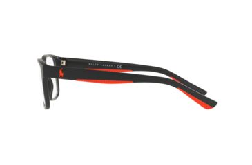 Image of Polo PH2195 Prescription Eyeglasses, 53mm, Matte Black, PH2195-5732-53-SV