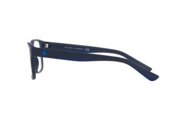 Image of Polo PH2195 Prescription Eyeglasses, 53mm, Matte Navy Blue, PH2195-5733-53-SV