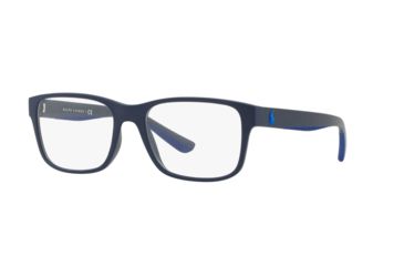 Image of Polo PH2195 Prescription Eyeglasses, 53mm, Matte Navy Blue, PH2195-5733-53-SV